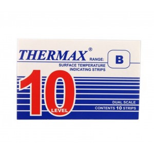 英国TMC THERMAX系列测温纸/测温贴片/热敏试纸（1盒） 型号:10格B(77-127℃)库号：M411190