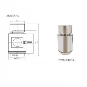 柱式标/准测力仪0.1 型号:YSOKL-YL-300kN+YL-325B2-6CH库号：M106717 