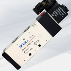 AIRTAC两位五通双电控电磁阀 型号:AEK12-4V420-15库号：M284268 
