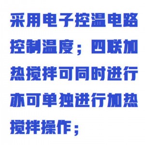 多头恒温磁力热搅拌器/4联磁力搅拌器  型号:BBS20-M309592库号：M309592 