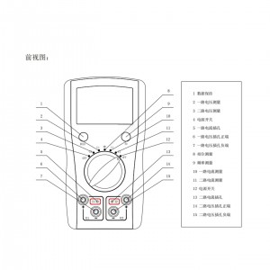 手持式数字双钳伏安相位表 型号:BX33-Apwr13B/A-13B库号:M410724  手持式数字双钳伏安相位表 型号:BX33-Apwr13B/A-13B库号:M410724