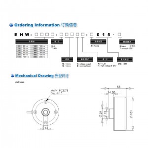 台/湾Honest Sensor传感器/编码器 型号:EHW-50-Y18VH-R030-S库号：M415192