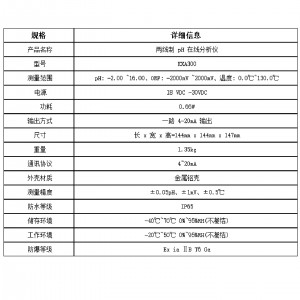 防爆在线PH计/两线制工业PH计 型号:EXA300库号：M414628 