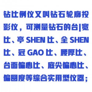 钻石比例仪 型号:FB310/ZXQC-ZSBL库号：M358140  