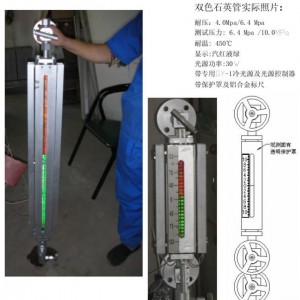 石英管式双色水位计  型号:GJ633-XBY10S2-600L库号：M256213 