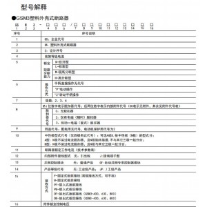 塑料外壳式断路器/塑壳式断路器 型号:GSM3-400L/33202库号：M411926 