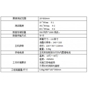 一体式楼板测厚仪 型号:GTJ-L800库号：M411744 
