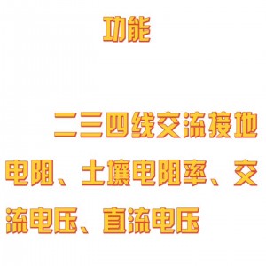 四线接地电阻测试仪  型号:HWZ67-HFD319P库号：M409923   