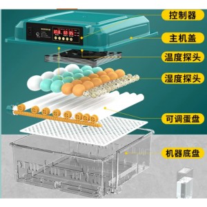 孵化器/孵蛋器/自/动孵化机 176枚双电 型号:HZO11-176库号：M51653