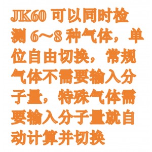 便携式六和一检/测报/警仪 型号:JK60-VI库号:M411376 便携式六和一检/测报/警仪 型号:JK60-VI库号:M411376