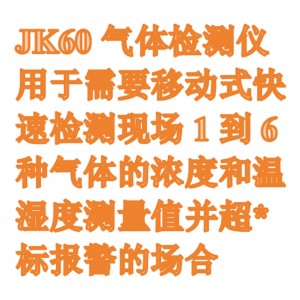 便携式六和一检/测报/警仪 型号:JK60-VI库号:M411376 便携式六和一检/测报/警仪 型号:JK60-VI库号:M411376