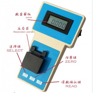 便携式DPD余氯、DPD总氯三量程测试仪 型号:SH50-YL-1B-2库号：M52330 