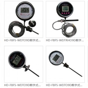 数字式工业温湿度计 型号:ZDD92-HD-FBFS-WDTRHO9D库号：M52195 