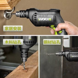 WORX正反转可调速手电钻 型号:WU107库号：M414928