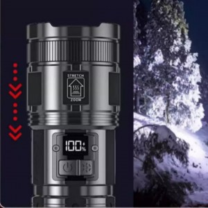 防*水手持强光电筒 型号:WW00-P90库号：M52310 