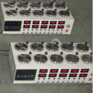 10联测速磁力+热搅拌器/10联磁力+热搅拌器 型号:WYRH01/ZXJBQ-10L库号：M412776
