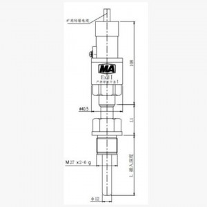 矿用隔爆型温度变送器 型号:WZX-BWD200库号：M415541 