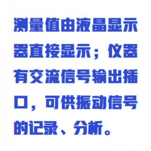 工作测振仪 型号:WZX-HY-103B库号:M402209 工作测振仪 型号:WZX-HY-103B库号:M402209