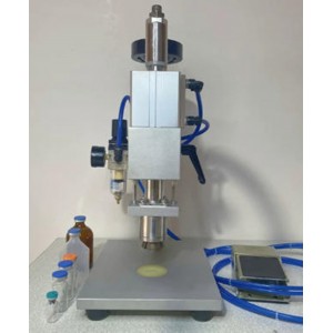 西林瓶气动轧盖机/气动压盖器/气动压盖机 型号:WZX-YGJ-20QD库号：M415873 