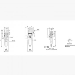过滤器减压阀 型号:WZX/AW4000-04库号：M415211 