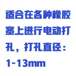 电/动橡胶塞打孔机/钻孔机 型号:WZX/DK-2库号：M414902   