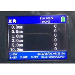 手持式激/光尘埃粒子计数器  型号:YJ233-CLJ-3016H库号：M21515