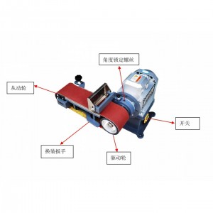 砂布环带研磨机 型号:YY30-HS-XM15-A4库号：M415055   