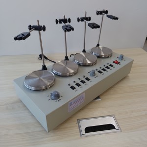 四联同/步恒温磁力加热搅拌器 型号:ZXCLJB-4TB库号：M411471 