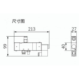 矿用本安型电磁阀 型号:ZX/DFH10/0.8库号：M412346