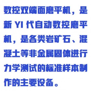 数控双面磨石机  型号:ZXMSJ-SM1库号：M411741  