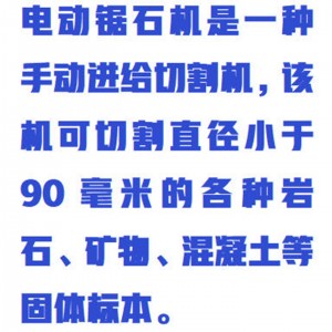 电/动锯石机/岩芯剖切机 型号:ZXXCS-2库号：M411577 