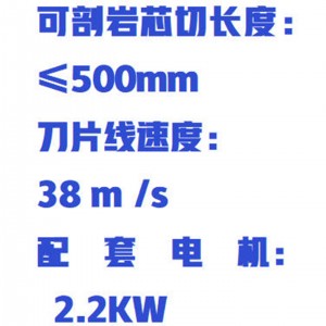 电/动锯石机/岩芯剖切机 型号:ZXXCS-2库号：M411577 