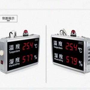 工业声光报/警温湿度屏 型号:ZXY02-HT515B库号：M53881 