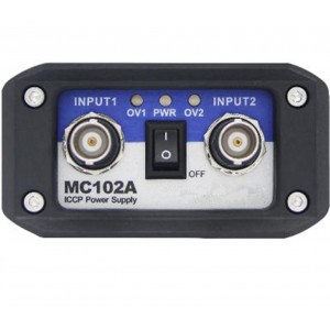 icp/iepe供电盒/供电器/贰通道ICCP供电器 型号:ZX/mc102A库号：M413484